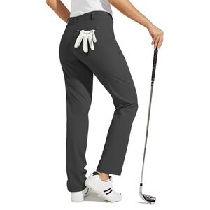 NEW WIllit Grey Golf‎ Pants UPF 50+ Quick Dry Lightweight Pants Size 16
